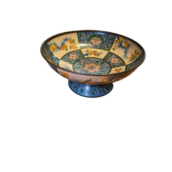 Antique Canton English serving bowl. - Picture 5 of 5